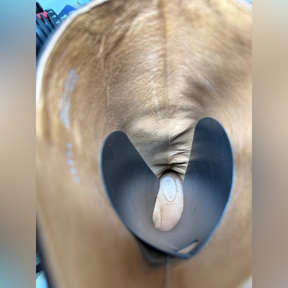 J.Crew Leather Suede Knee High Heeled Made in Italy Boots Size 8.5 - Picture 12 of 16